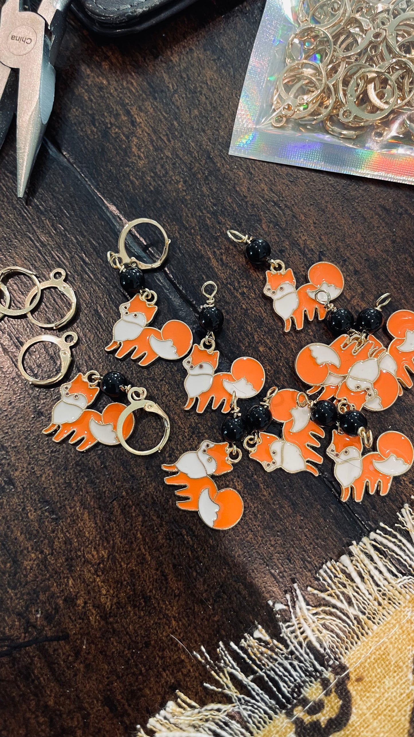 Fox Stitchmarker