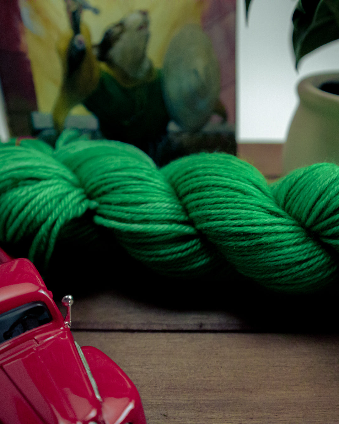 Habit Green - Hand-dyed Yarn